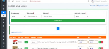 Ürün Listesi