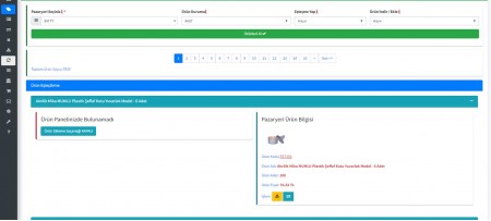 Toplu Ürün Eşleştirme/Ekleme